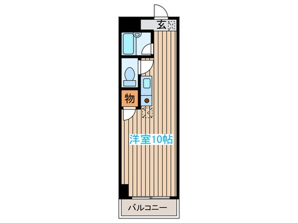 リバ－サイドマンション八幡の物件間取画像